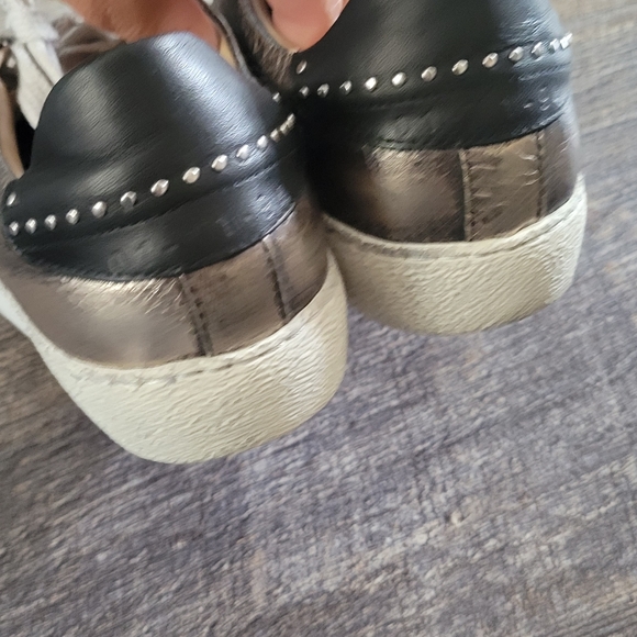 All saints rose gold metallic sneakers - Picture 4 of 10